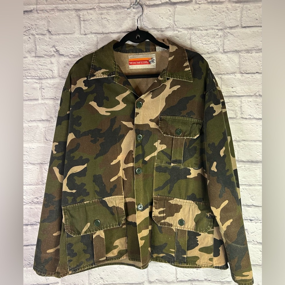 Vintage Winchester Camouflage Chore Jacket